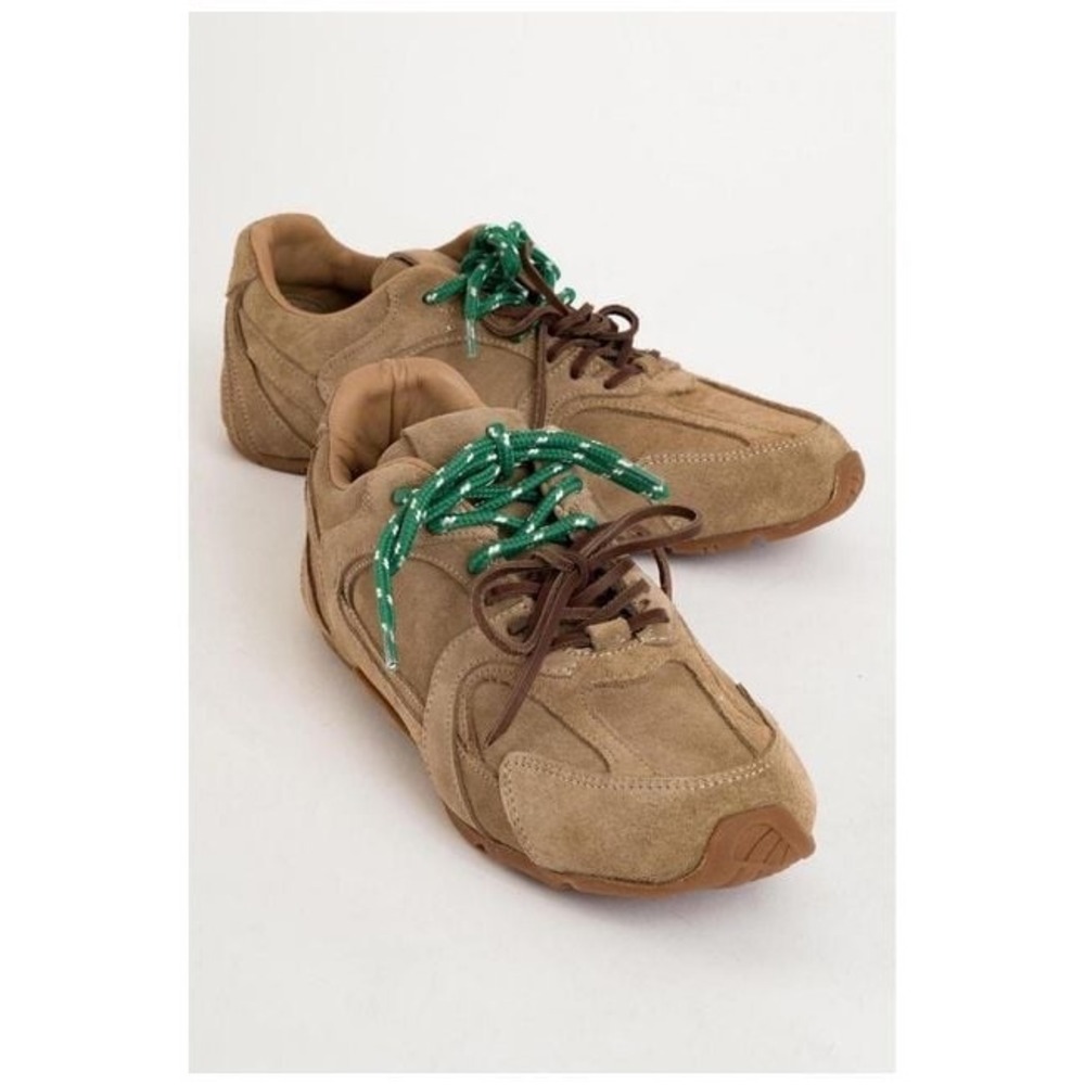 LUVI Sneakers Suede Leather Tan 39 US 8